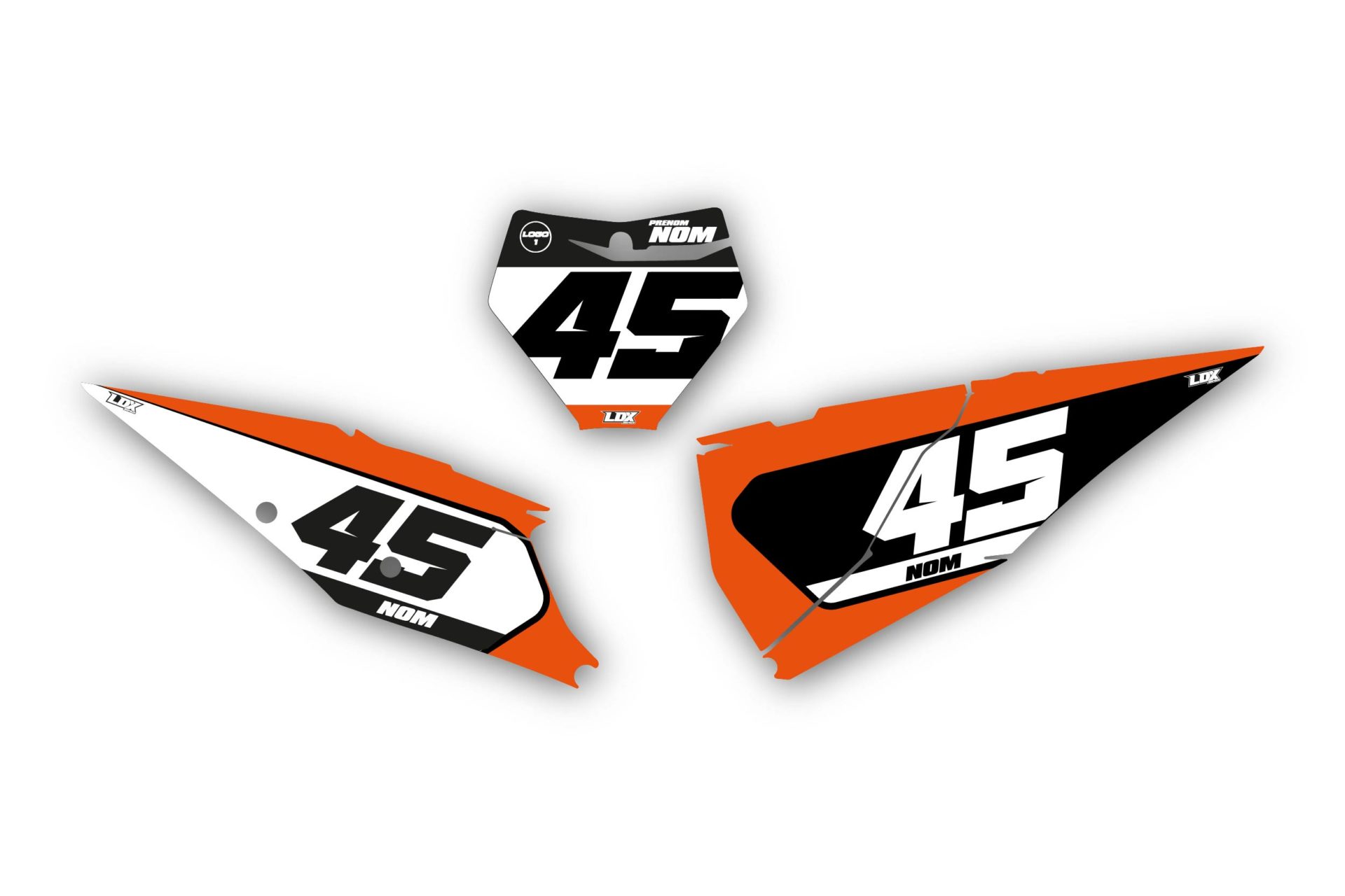 Plaques KTM Style 5