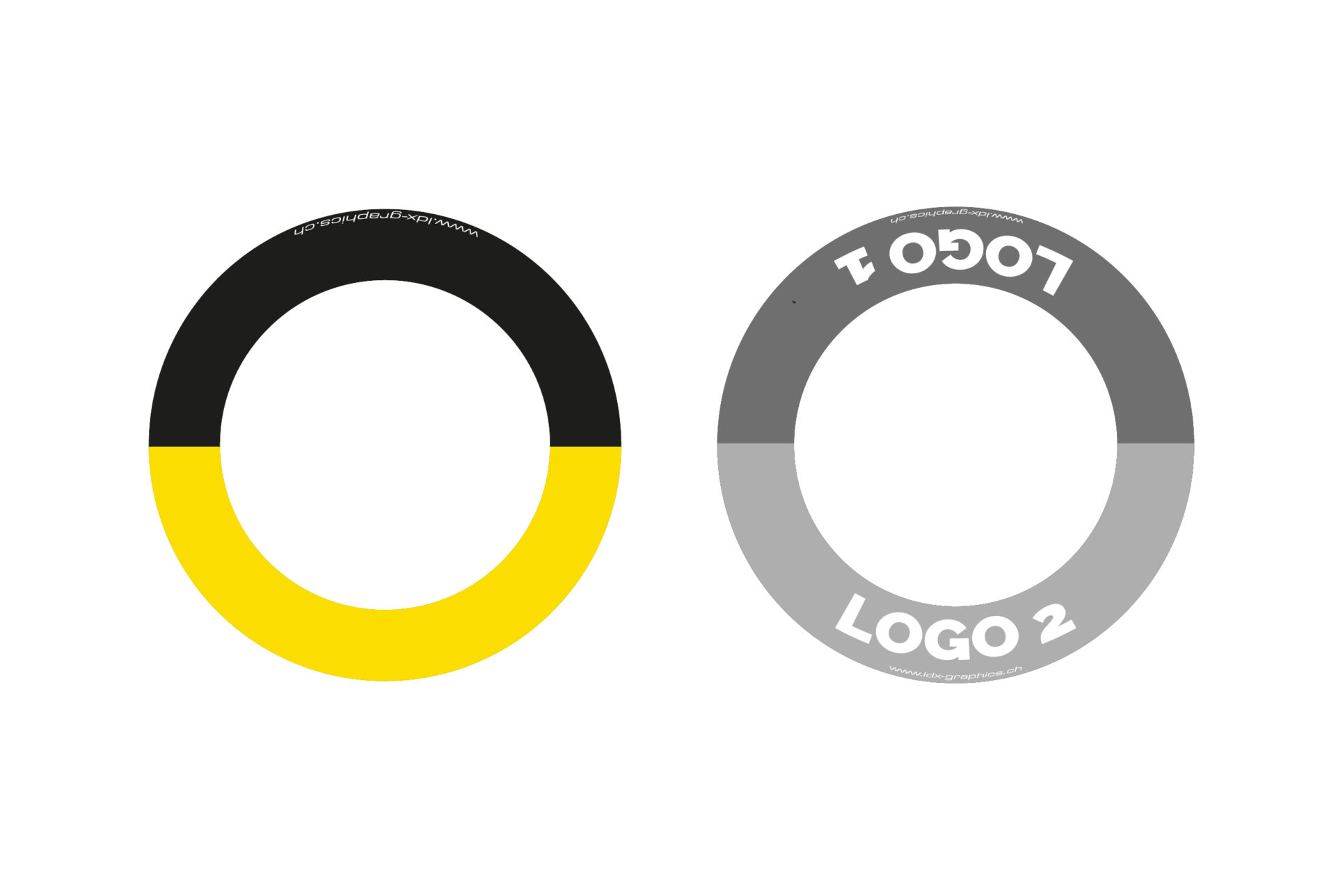 BiColor Rims Stickers - Image 2