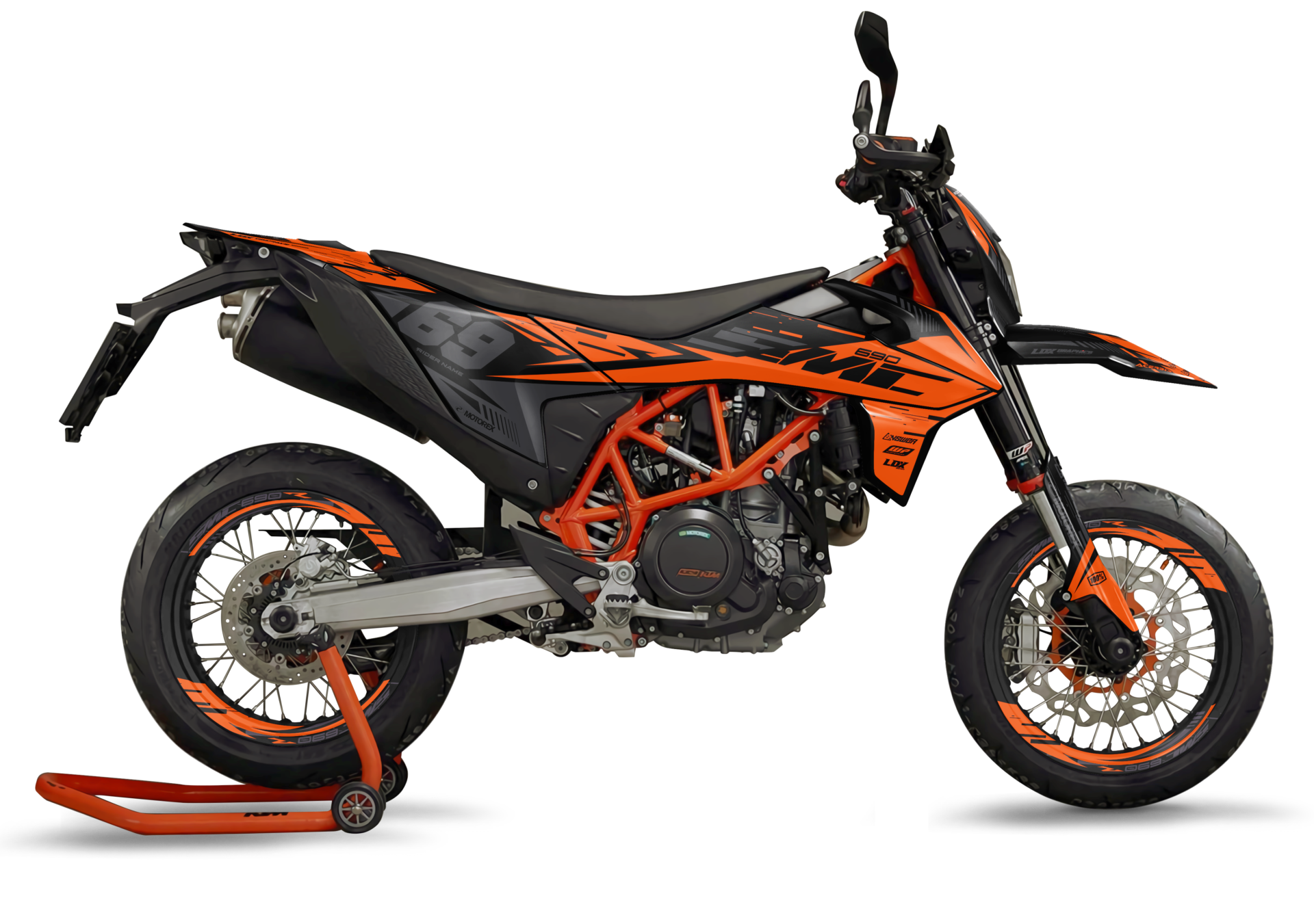 Split kit KTM SMC 690 R